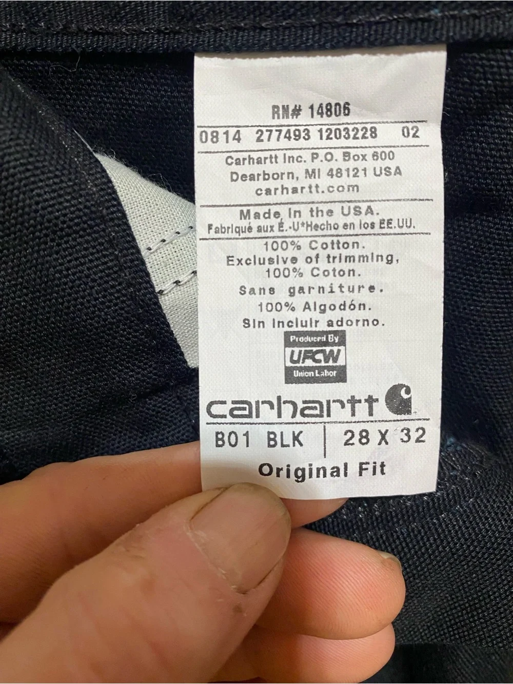 Carhartt product vintage